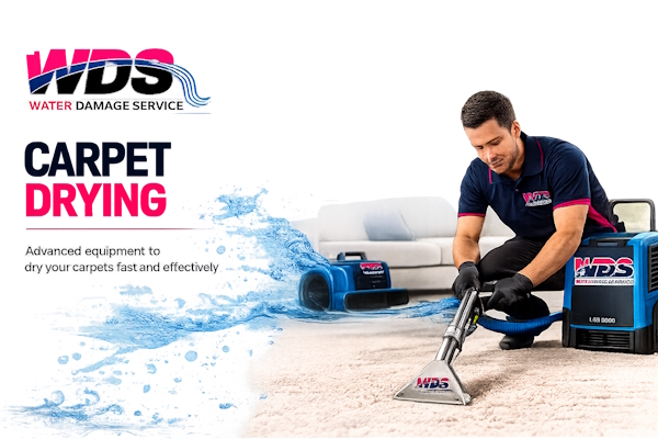 header carpet drying